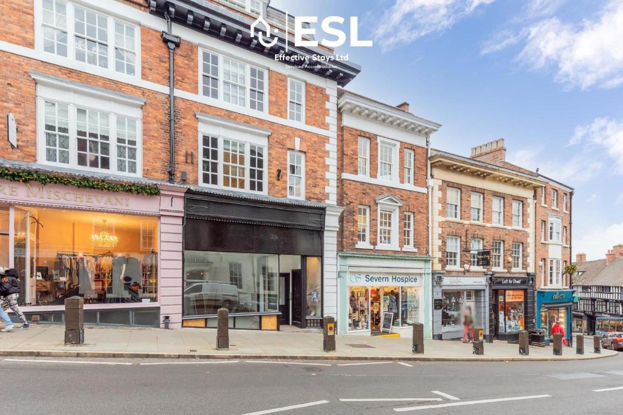 Studio 1, First Floor Town Centre Apartment Shrewsbury Eksteriør bilde